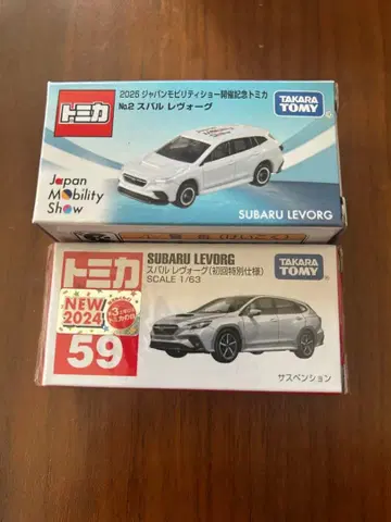 [새상품] 토미카 스바루 레보그 2종 세트