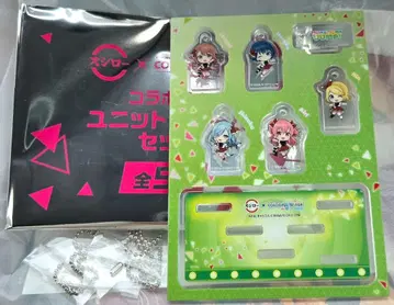 모모점프 스시로 프로세카 콜라보 한정판 유닛 참 세트 아크릴 스탠드