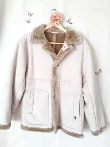 VAN JACKET 반 자켓 무스탕 코트 자켓 M