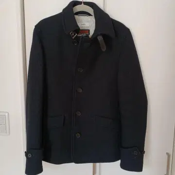 새상품급 SHIPS 다크 그레이 피 코트