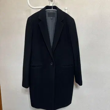 ICB 블랙 체스터 코트 9호