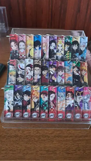 귀멸의 칼날 아크릴 끈 스트랩