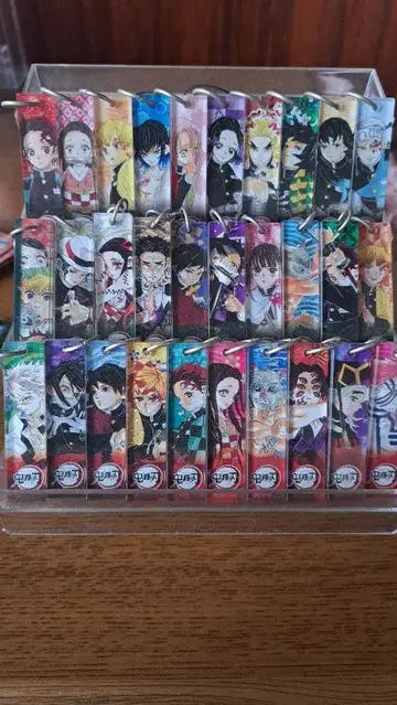 귀멸의 칼날 아크릴 끈 스트랩