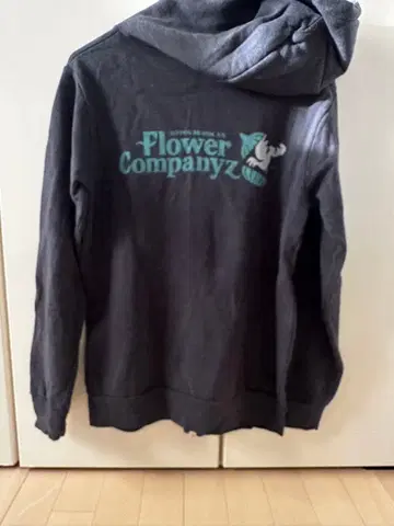 플라워 컴퍼니즈 집업 후디 M