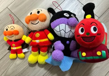 호빵맨 봉제 인형 세트