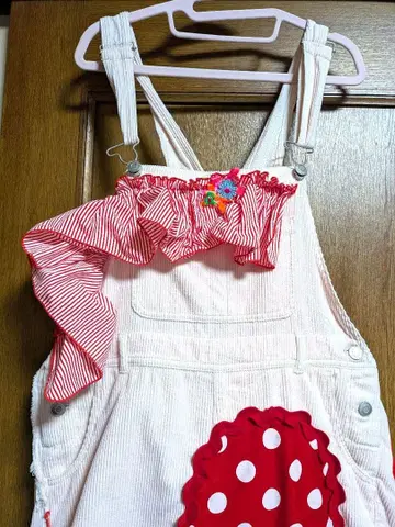 핸드메이드 바나나잼 리메이크 코듀로이 점프 스커트