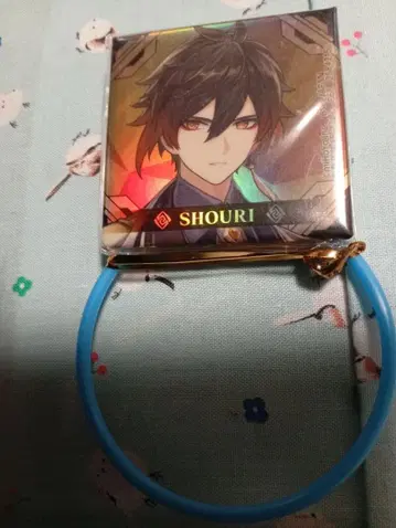 원신 스퀘어 홀로그램 캔뱃지 ~이월월~ 종려