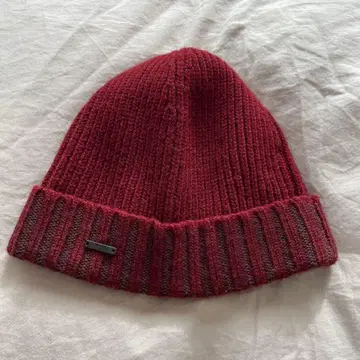 [ 새상품 미사용 ] BOSS 버건디 비니