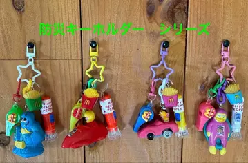 주렁주렁 키링 라이트 호루라기 방재 토이 키링