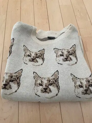 이자카야 매니아 스토어 마론캣 니트