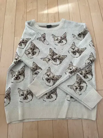 이자카야 매니아 스토어 마론캣 니트