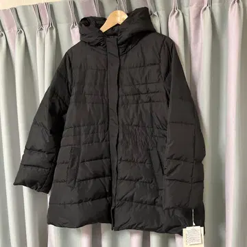 [ 새상품 ] 빅 사이즈 다운 코트 블랙 4L