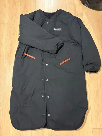 GRIP SWANY 블랙 롱 코트