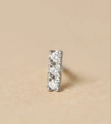 TAKE-UP pt 다이아몬드 하프 귀걸이 (한쪽용)