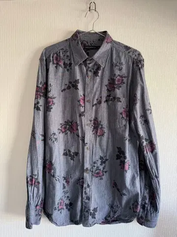 FRENCH CONNECTION 꽃무늬 긴팔 셔츠 M