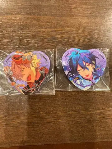 앙스타 라메키라 하트 캔뱃지