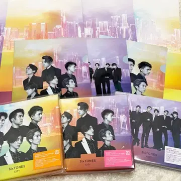 SixTONES 스톤즈 앨범 CITY 초회반 일반ver 특전 포함