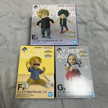 히로아카 제일복권 피규어 더 멀리 E상 F상 G상 3종 세트