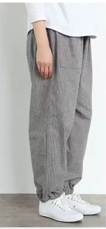 나카가와 마사시 칠상점 따뜻한 하운드투스 몸빼 팬츠