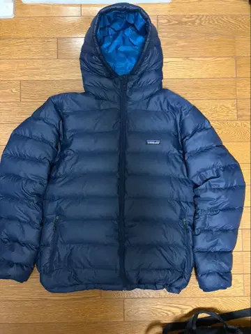 patagonia 네이비 다운 스웨터