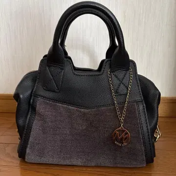 믹싱 블루 2way 백 블랙과 보라색의 콤비네이션