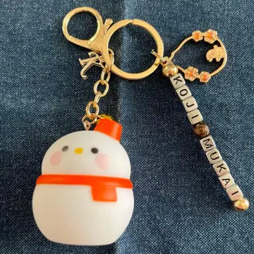 [ 미사용 새상품 ] SnowMan 스노우 무카이 코지 키링 참