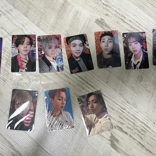 방탄소년단 포카 처분