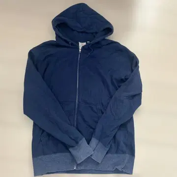 AVIREX U.S.A. 풀 지퍼 후디 네이비