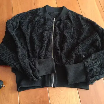 ADAM ET ROPE 블랙 가디건 사이즈 F