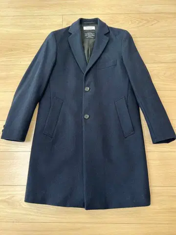 BEAUTY&YOUTH 네이비 체스터 코트