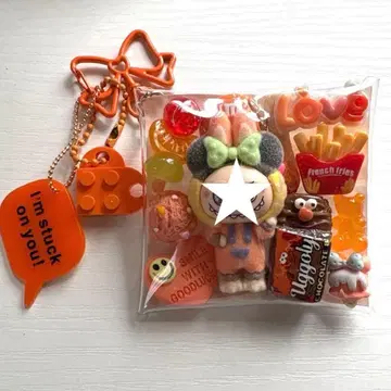 가챠 파우치 몽 스타 오렌지