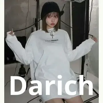 다리치 하트 모티브 롱T셔츠 darich