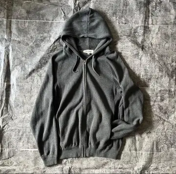 [ 00s ABAHOUSE ] 니트 후드티 펑크 y2k 테크 레어