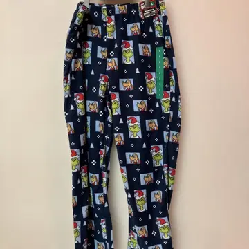 그린치 스웨트 팬츠 수면 바지