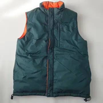 90s 랜즈엔드 다운 베스트 MA-1 리버서블