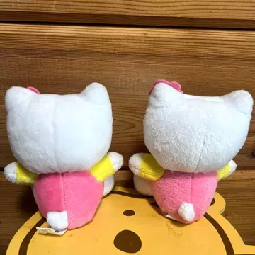 레트로 키티 봉제 인형 3세트