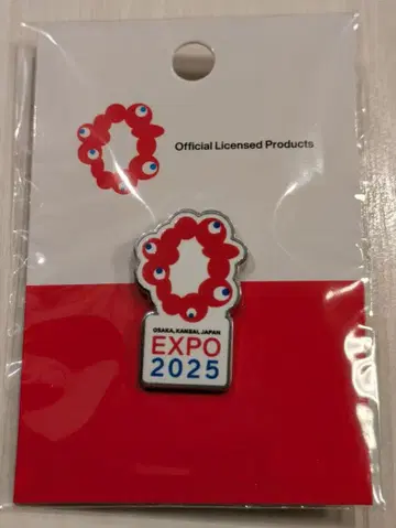 EXPO2025 핀 배지 로고 마크 [세로형 001]