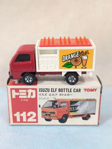 빨간 상자 토미카 이스즈 엘프 BOTTLE CAR 1/78 일본제