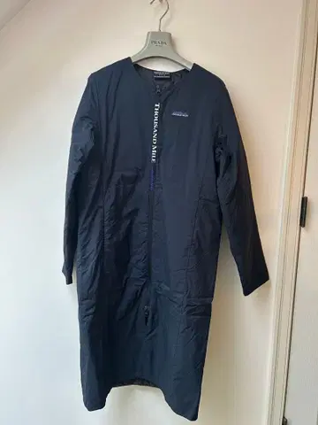 THOUSAND MILE 네이비 롱 코트