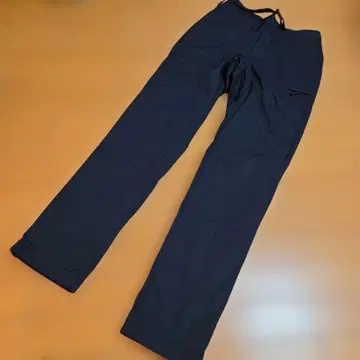 유니클로 UNIQLO 히트텍 웜 이지 팬츠 S 네이비 속기모