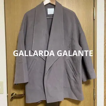 [ 당일 발송 가능 ] GALLARDA GALANTE 숏코트 울 브라운