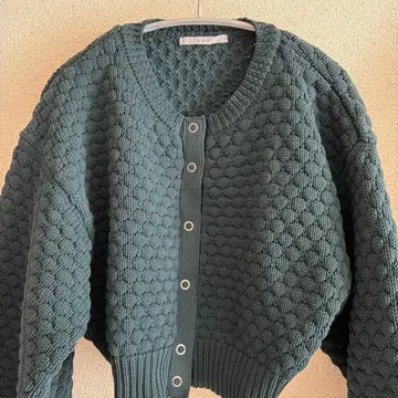 KBF 포코포코 니트 가디건