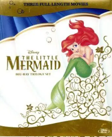 리틀 머메이드 블루레이 트리올로지 세트