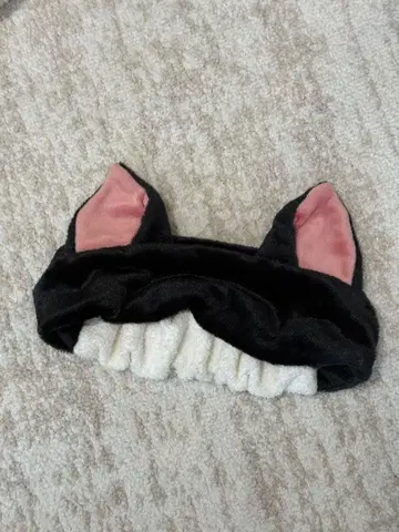 디즈니 피가로 고양이 귀 헤어밴드 머리띠 고양이