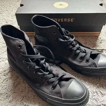 CONVERSE ALL STAR HI 블랙 모노크롬 26cm