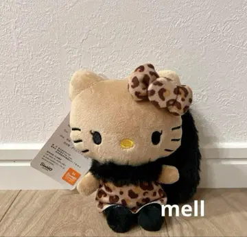 키티 일광화상 레오파드 무늬 마스코트