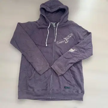 AHOPE HEMP 퍼플 집업 후드티 L 사이즈