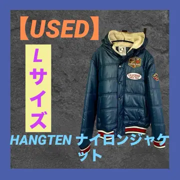 [ USED ] HANG TEN 나일론 자켓 블루 L 사이즈