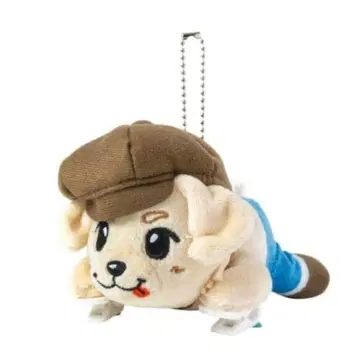 이와타 타카노리 록키 어깨 봉제 인형 키링