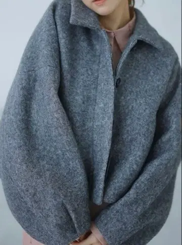 snidel 코쿤 미들 자켓 24AW